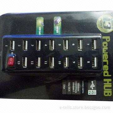 13-port USB Hub, High-speed